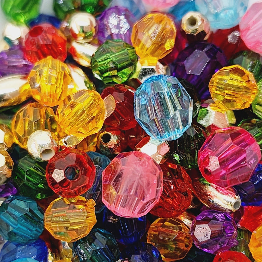Perles plastiques Congo - opaque, 250 g