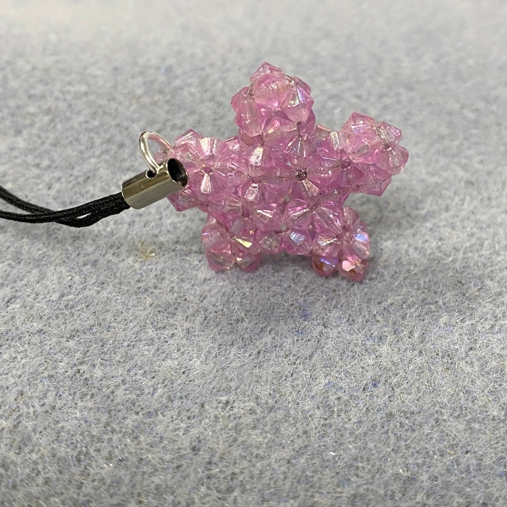 3D Mini Star Phone Charm Kit - Pink