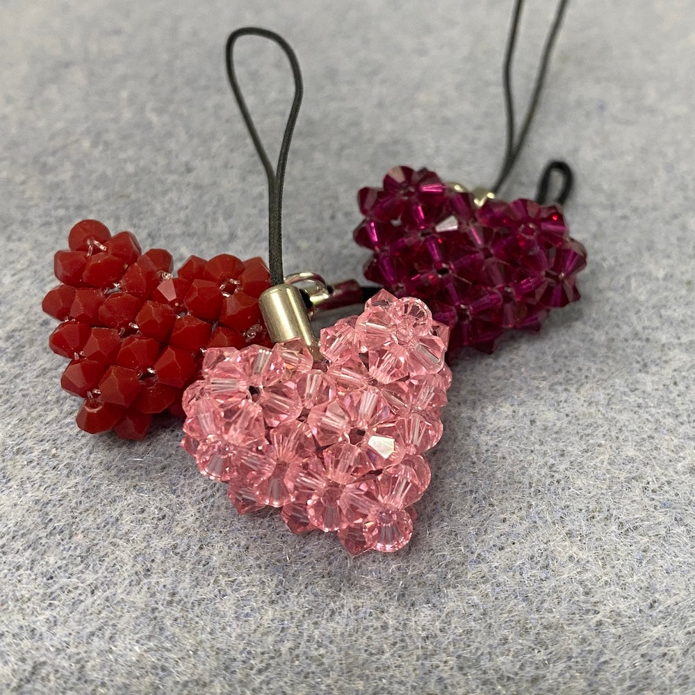 3D Puffy Heart Kit - Swarovski Crystal - Shadow Crystal