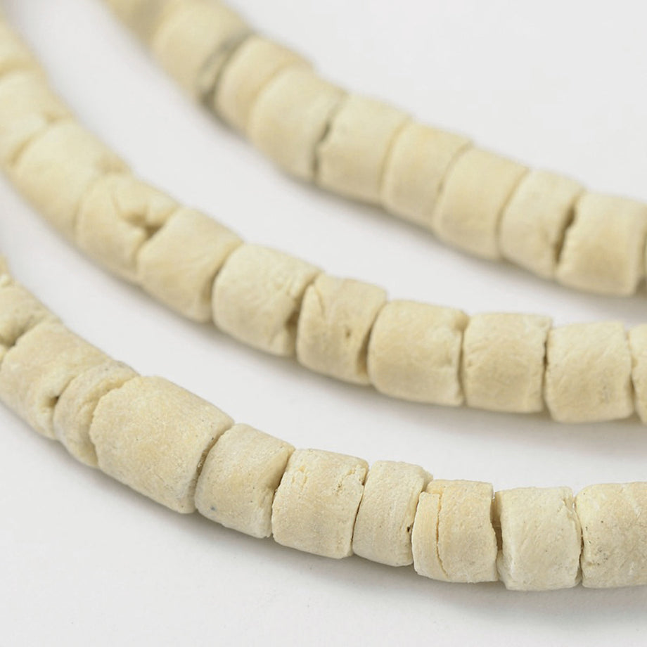 Coconut Tiny Beads - 8 Strand - Natural - Trims By The Yard