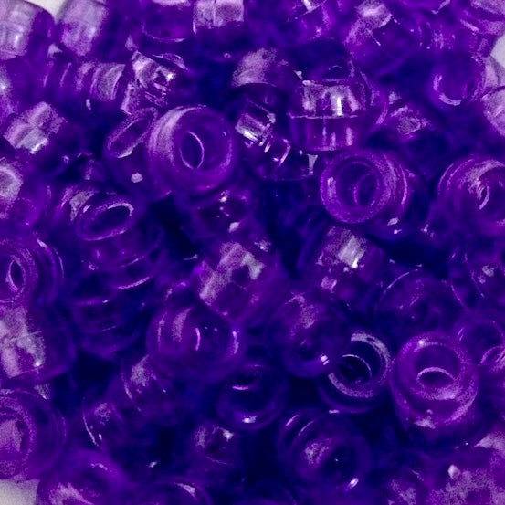 Large Hole Oval Beads for Kids, Plastic Lacing Beads, Colorful Craft Beads  for Threading, Fine Motor Beads for Homeschool, Jewelry Making 